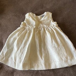 Baby Gap cream dress size 3-6 months